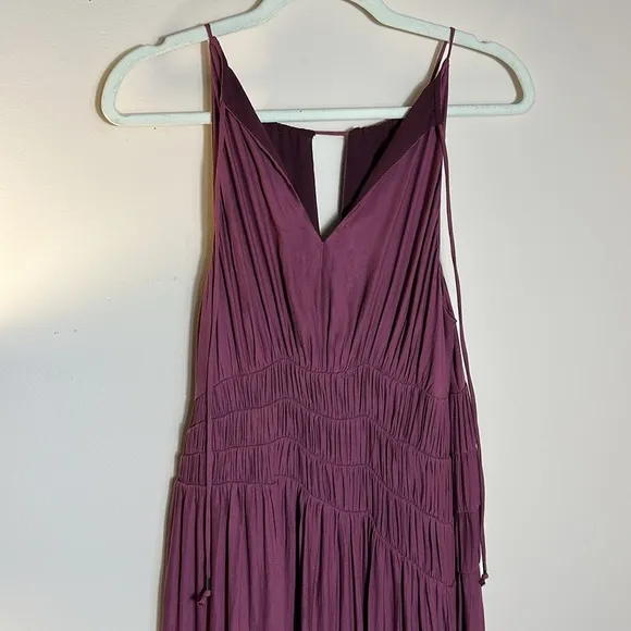 ❤️ Anthropology | Moulinette Soeurs Plum/Prune Midi Dress | Size 4 | NWT