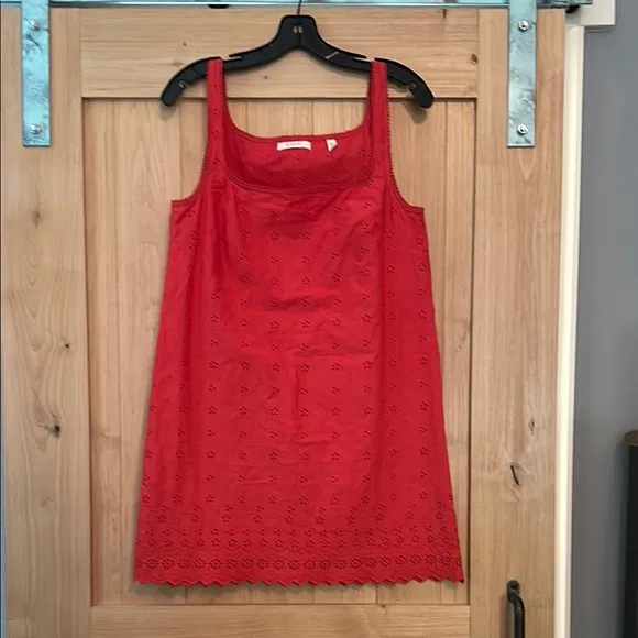 🌺 DÔEN Carina Dress in Scarlet Red – Size Small 🌺