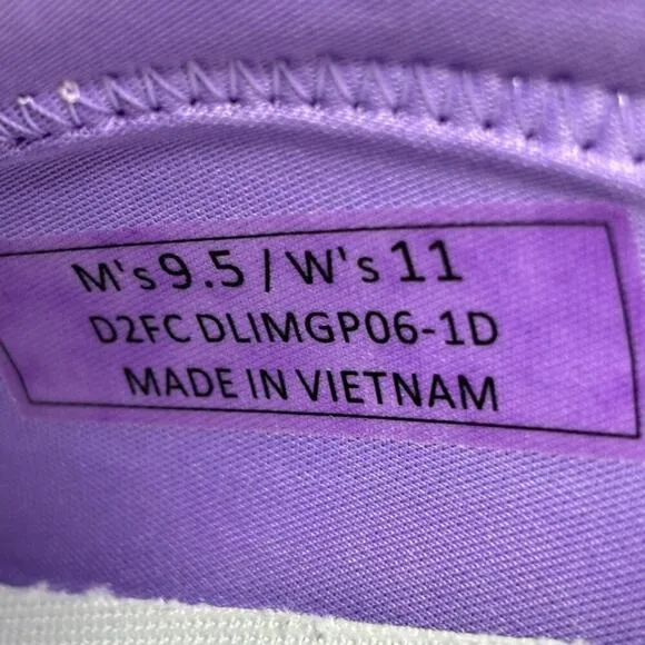 🔴 KIZIK LIMA HANDS FREE Women Size 11 Purple Grape Athletic Running Shoes D2FC