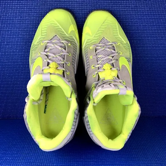 🔴 NIKE LEBRON 11 COLLECTION Men`s Size 11.5 Grey Basketball Shoes 683252-074