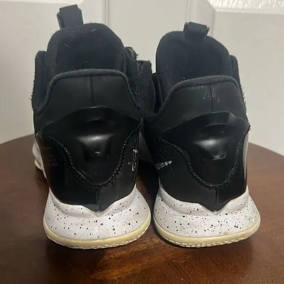 🏀 Nike LeBron Witness V5 Black/White Basketball Shoes LEBRON JAMES - Sz 8 - GUC