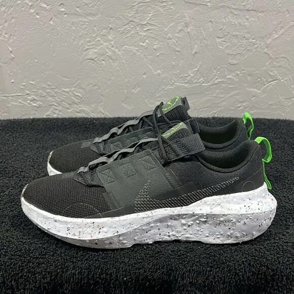 🔥🔥 NIKE Air Crater Impact Black Shoes  Men Sz 9 - PERFECT Worn Twice - PERFECT