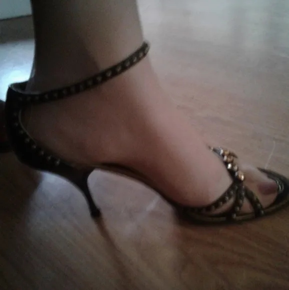 😍 Prada Studs &amp; Crystals Sandals😍