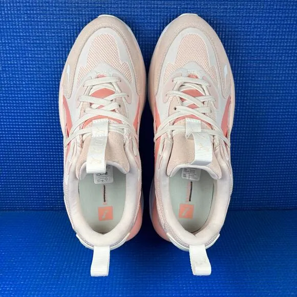 🔴 PUMA RS-CURVE TONES Women`s Size 8.5 Pink White Running Shoes 375783-02