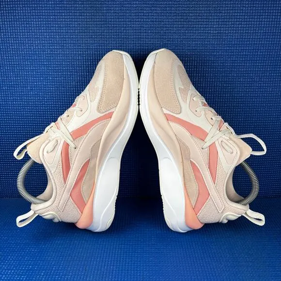 🔴 PUMA RS-CURVE TONES Women`s Size 8.5 Pink White Running Shoes 375783-02