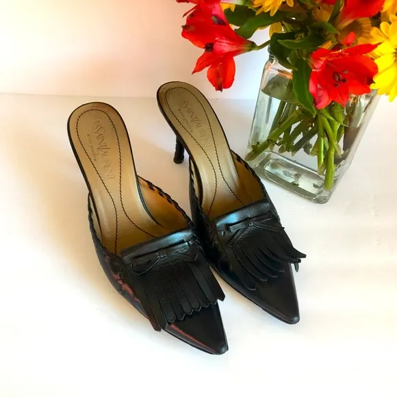❤️ Saint Laurent fringed heels ❤️