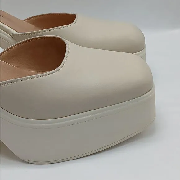 $168 NIB Free People Gwen Mary Jane Platform Pumps Women's 9.5 Chunky Heel Shoes