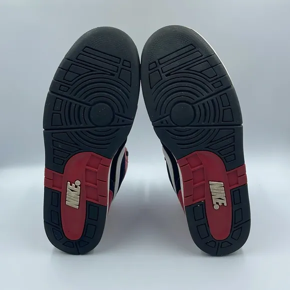 2009 NIKE AIR Prestige II High Red/Black Men Size 11