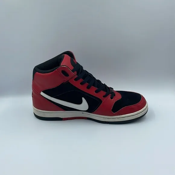 2009 NIKE AIR Prestige II High Red/Black Men Size 11
