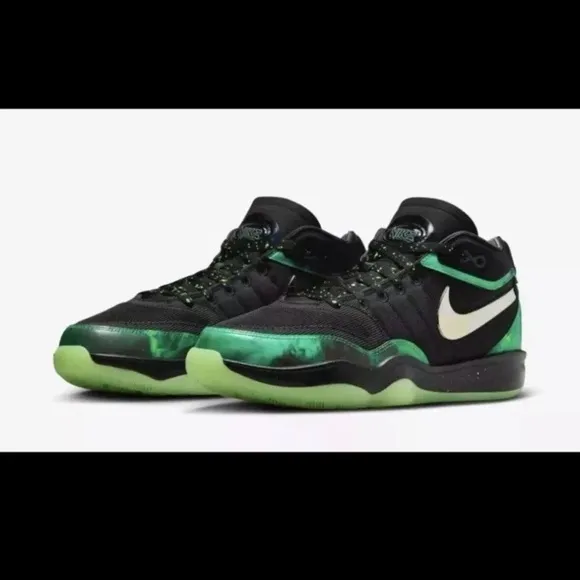9 Men  - Nike Air Zoom GT Hustle 2 Wemby Alien Basketball Shoes RARE