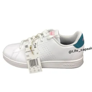 Adidas 5Y Tennis Advantage Lifestyle Court‎ Lace Shoes ig2513 White Kids Unisex