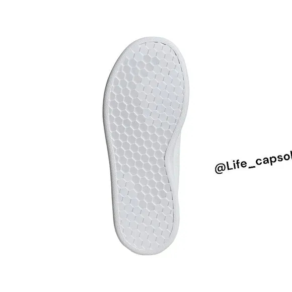 Adidas 5Y Tennis Advantage Lifestyle Court‎ Lace Shoes ig2513 White Kids Unisex