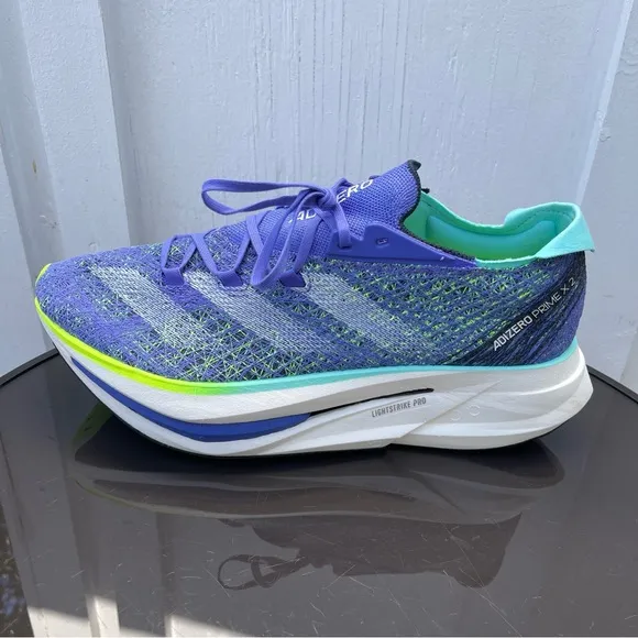 Adidas Adizero Prime X 2.0 Strung Running Shoes IF1209 Size Men 11.5/ Women 12.5