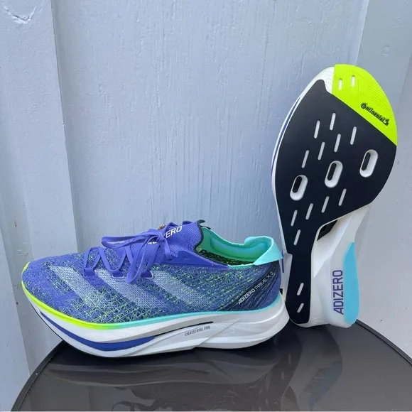 Adidas Adizero Prime X 2.0 Strung Running Shoes IF1209 Size Men 11.5/ Women 12.5