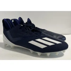 Adidas Adizero Scorch 2 Football Cleats Shoes | Blue Navy | Men Size 12.5 NEW