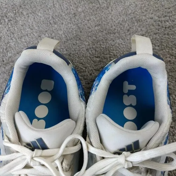 ADIDAS CODECHAOS Spikeless Golf Shoes Men Size 9 Blue White GW5341 Lace Up