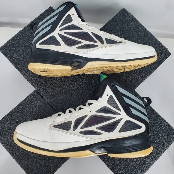 Adidas Crazy Fast Sprint Web Men Basketball Shoes White 10.5M G65884 Sneakers