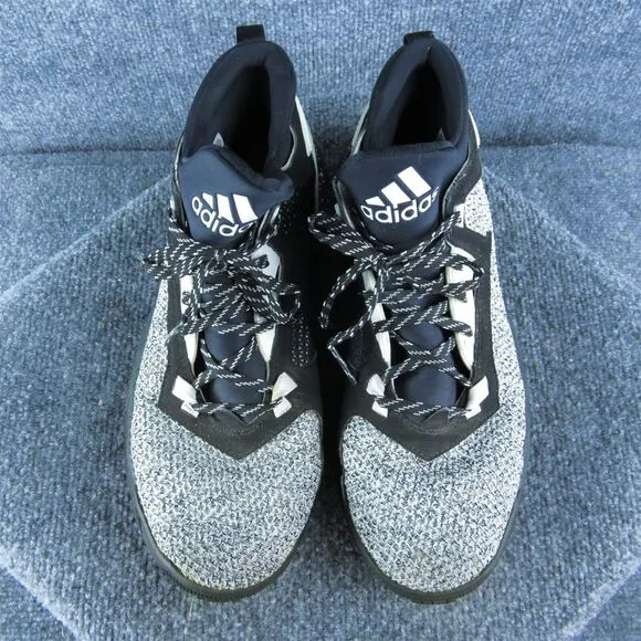 adidas Derrick Rose Men Sneaker‎ Shoes Size 10.5 Medium Black Synthetic Lace Up