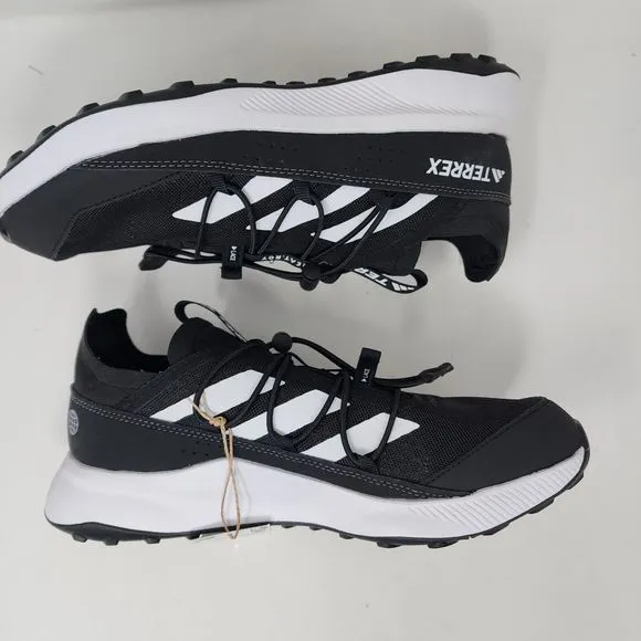 Adidas Hiking Shoes Mens 6.5 Black Terrex Voyager 21 Trail Logo Sneakers Outdoor