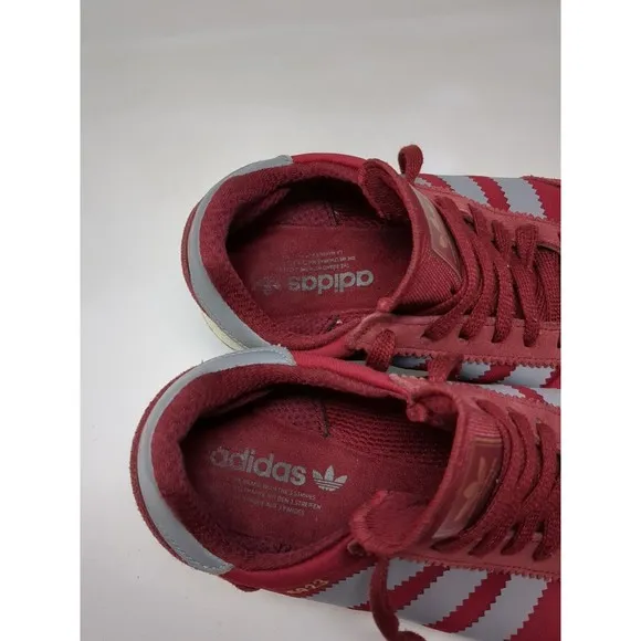 Adidas I-5923 Iniki Runner Burgundy Maroon Athletic Shoes Men Size 9‎ B27871