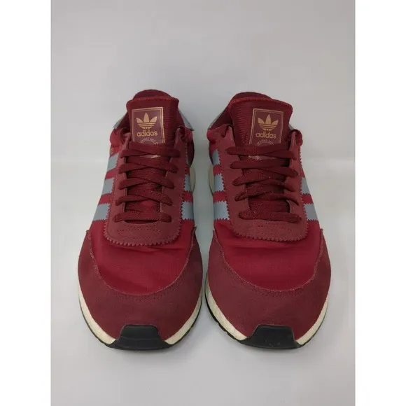 Adidas I-5923 Iniki Runner Burgundy Maroon Athletic Shoes Men Size 9‎ B27871
