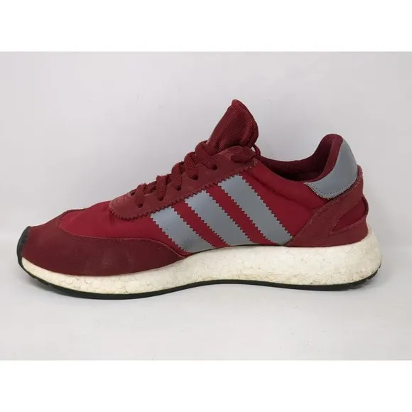 Adidas I-5923 Iniki Runner Burgundy Maroon Athletic Shoes Men Size 9‎ B27871