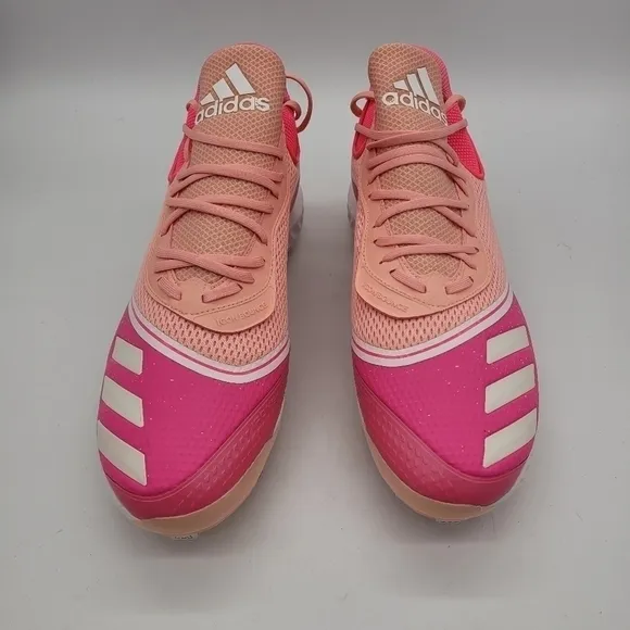 Adidas Icon 5 Bounce 'Breast Cancer Awareness Baseball Cleats Men 17 Shoes  NEW