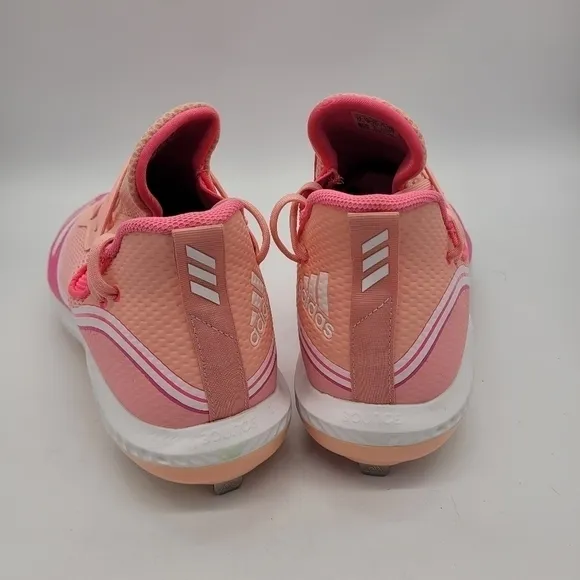 Adidas Icon 5 Bounce 'Breast Cancer Awareness Baseball Cleats Men 17 Shoes  NEW