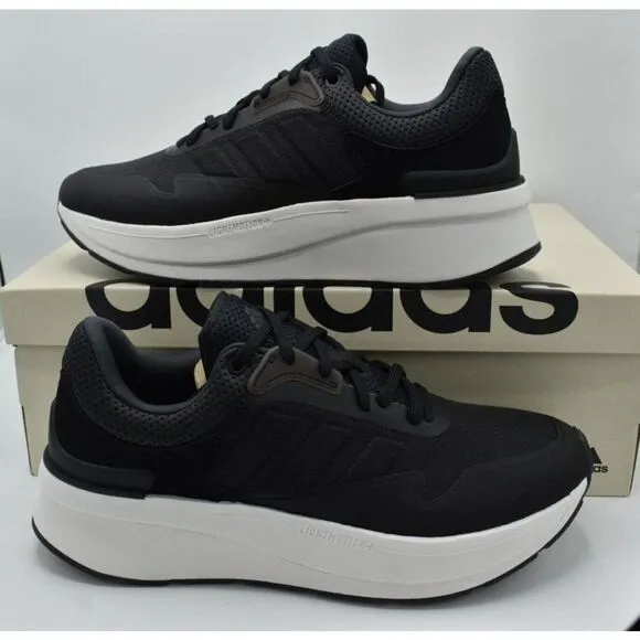 Adidas Mens Size 11 ZNCHILL LightMotion Black White Running Shoes Sneakers