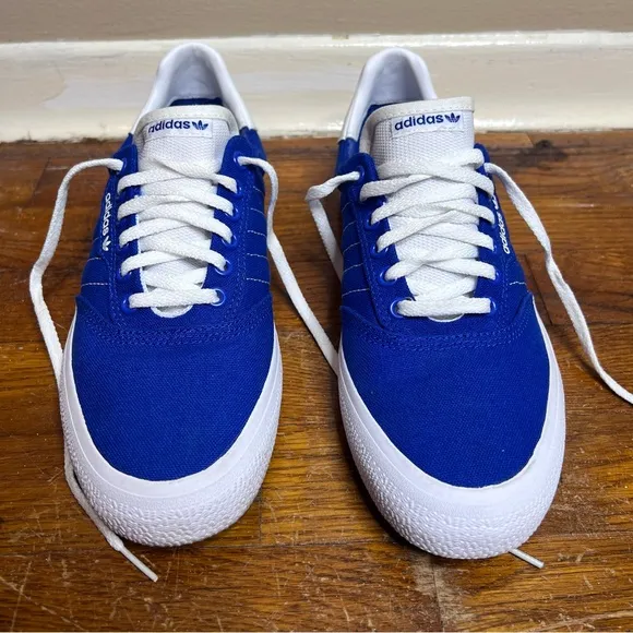 adidas originals 3MC Vulc Shoes Blue size Men 8.5