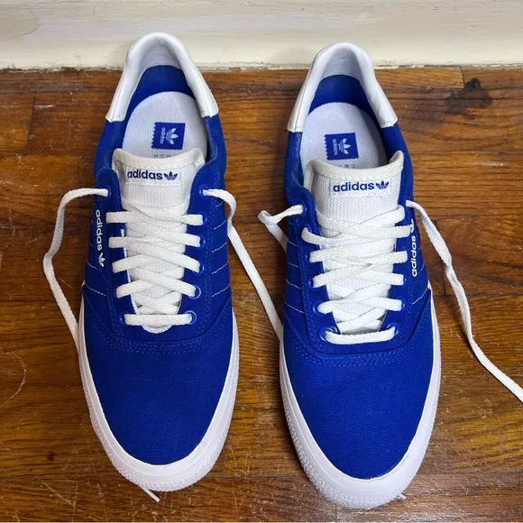adidas originals 3MC Vulc Shoes Blue size Men 8.5