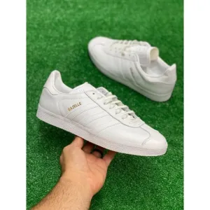 Adidas Originals Gazelle Low Mens Casual Shoes White BB5498 NEW Multi Sz