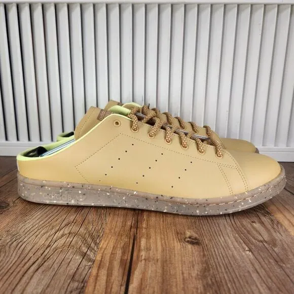 Adidas Originals Stan Smith Mule GY9666 Men Sz 14 Brown Plant and Grow Shoes NEW