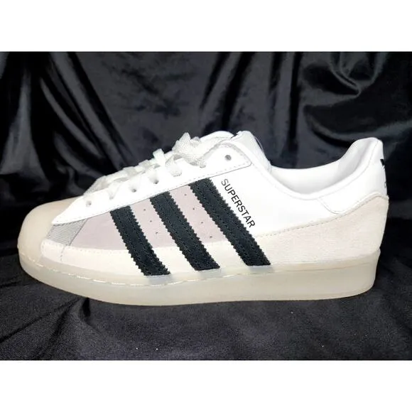Adidas Originals Superstar White Blk Tan Men Retro LowTop Leather NWT 7 FX5565