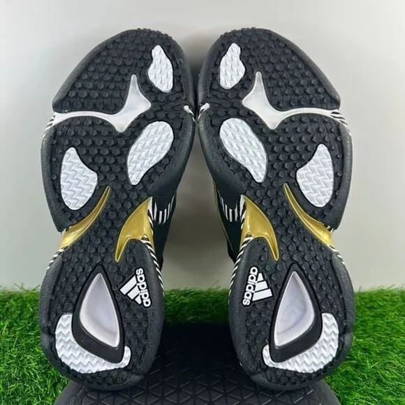 Adidas Patrick Mahomes Impact FLX Men Size 11.5 Black Gold Shoes GY0472 NEW