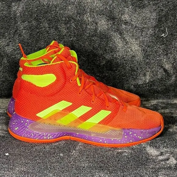 Adidas Pro Bounce Madness Rare Basketball Shoes Orange Men sz 7