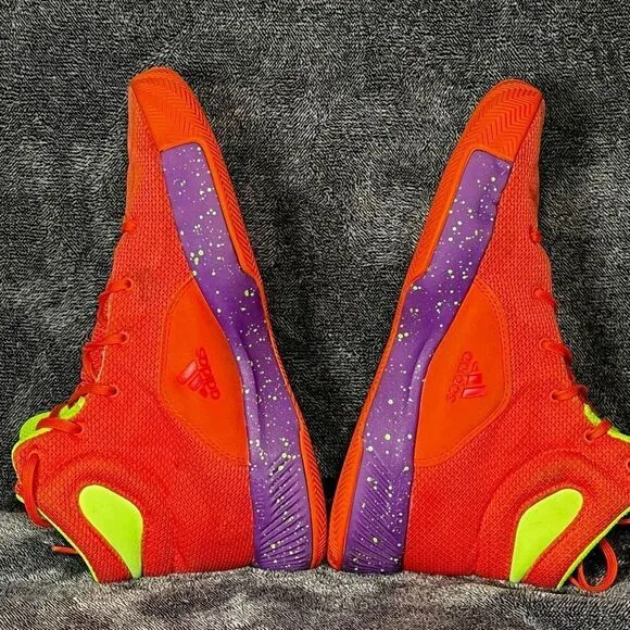 Adidas Pro Bounce Madness Rare Basketball Shoes Orange Men sz 7