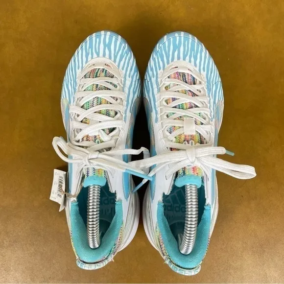 Adidas Pure Hustle 2 Elite Dripped-Out Metal Fastpitch Softball Cleat Sz 6.5 Wmn