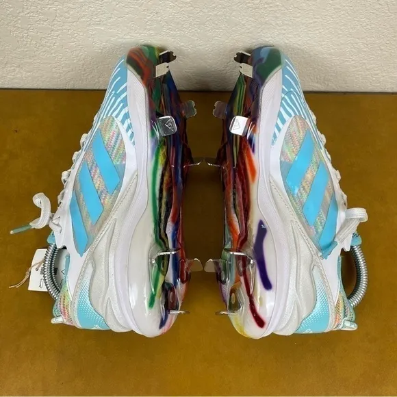 Adidas Pure Hustle 2 Elite Dripped-Out Metal Fastpitch Softball Cleat Sz 6.5 Wmn