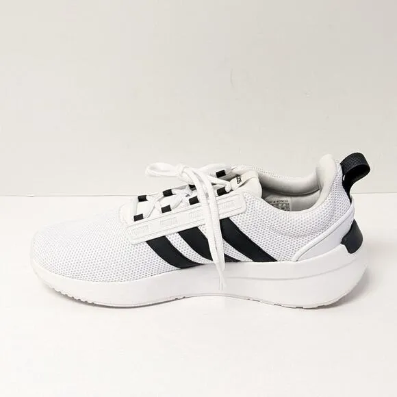 Adidas Racer TR21 Athletic Shoes, White, Men's 8 M
