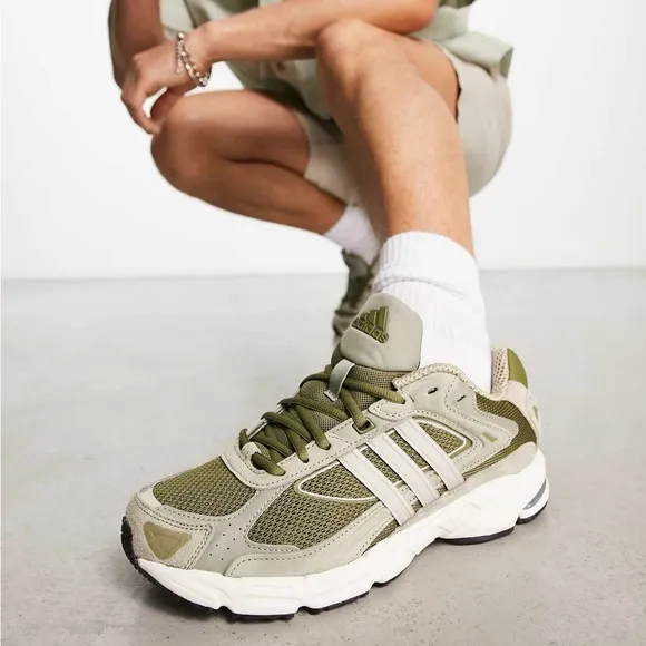 Adidas Response CL Cordura Silver Pebble Olive Shoes ID3142 Men's Size 7.5