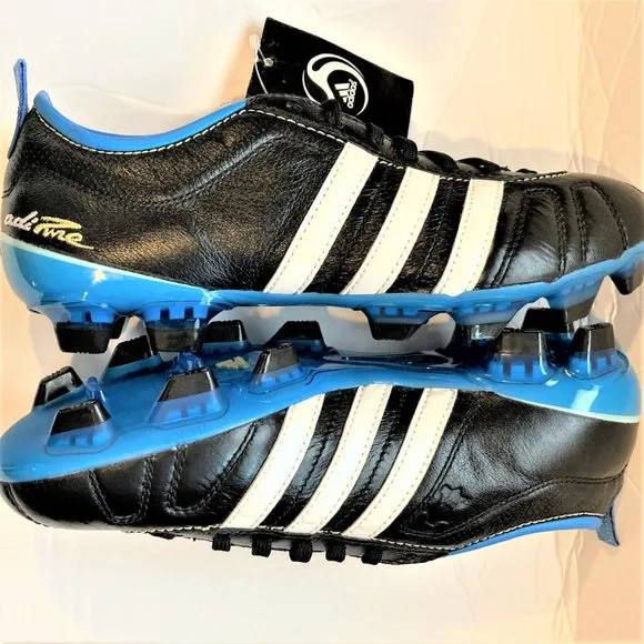 Adidas Shoes NWT Cleats AdiNova IV TRX RARE Retro G40633 Black Blue Men 8 Retro