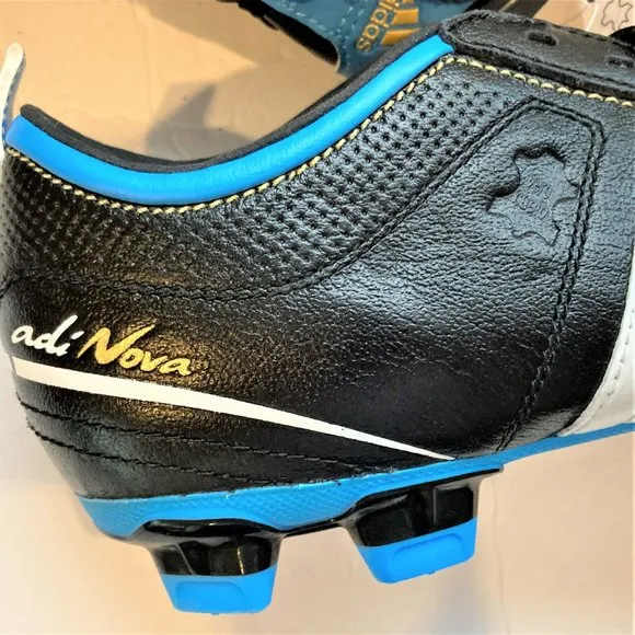 Adidas Shoes NWT Cleats AdiNova IV TRX RARE Retro G40633 Black Blue Men 8 Retro