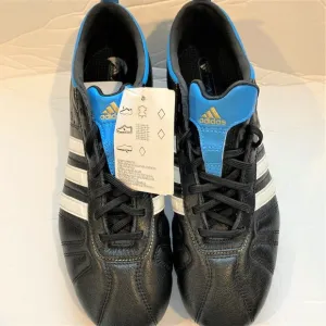 Adidas Shoes NWT Cleats AdiNova IV TRX RARE Retro G40633 Black Blue Men 8 Retro