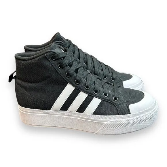 Adidas Shoes Womens Size 8.5 Nizza Mid Top Platform Sneaker