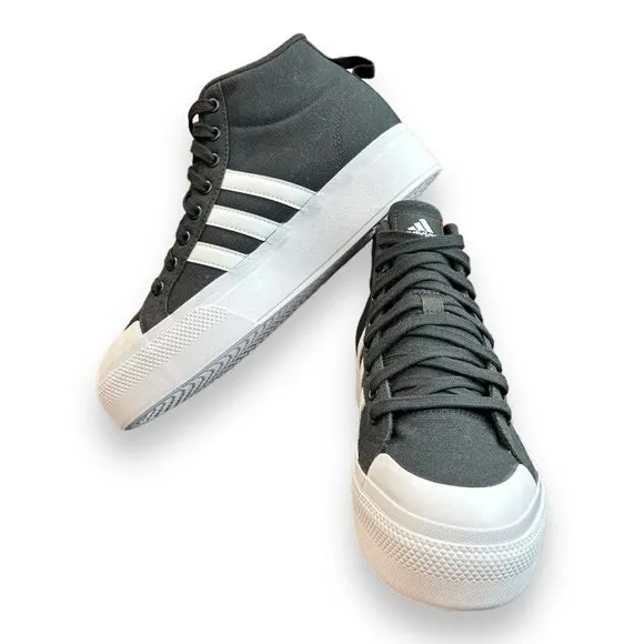 Adidas Shoes Womens Size 8.5 Nizza Mid Top Platform Sneaker