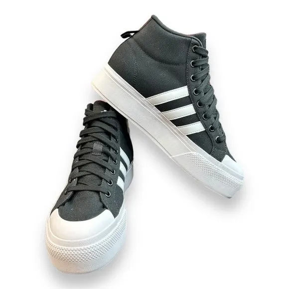 Adidas Shoes Womens Size 8.5 Nizza Mid Top Platform Sneaker