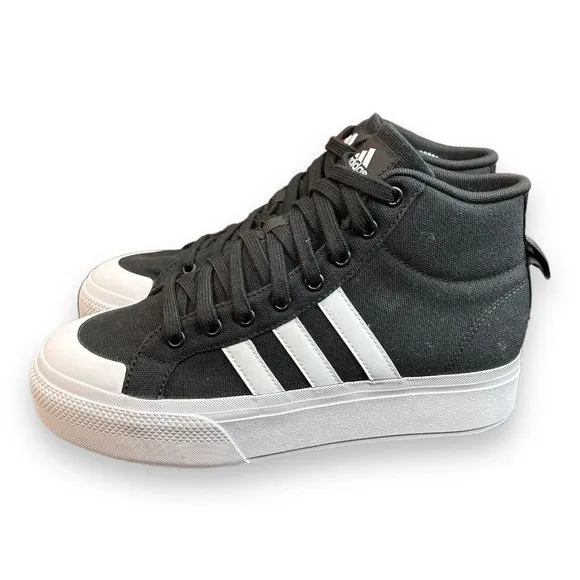 Adidas Shoes Womens Size 8.5 Nizza Mid Top Platform Sneaker