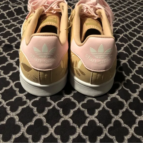 Adidas Stan Smith Plant Appreciation Day Shoes Women Sz 6.5 GY8173 Sneakers Pink