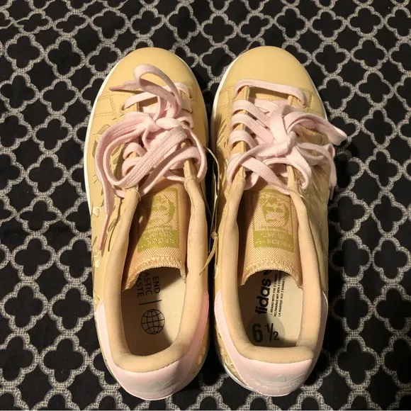 Adidas Stan Smith Plant Appreciation Day Shoes Women Sz 6.5 GY8173 Sneakers Pink